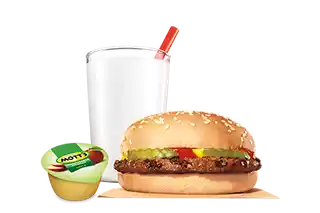 Order HAMBURGER KING JR MEAL food online from Burger King store, Starkville on bringmethat.com