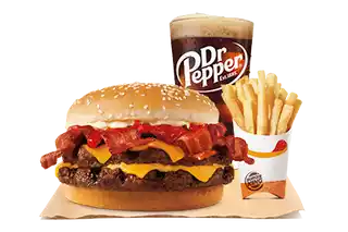 Order BACON KING food online from Burger King store, Starkville on bringmethat.com
