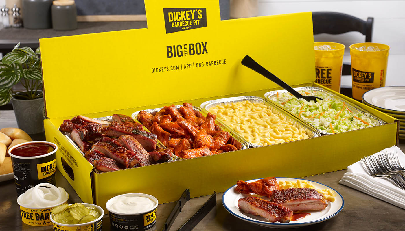 Order BYB Wings and Ribs Party Pack food online from Dickey's Barbecue Pit store, Centereach on bringmethat.com