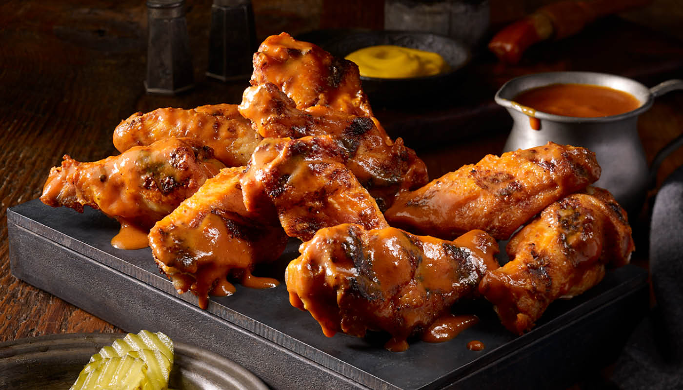 Order 9 Piece Wings food online from Dickey's Barbecue Pit store, Centereach on bringmethat.com