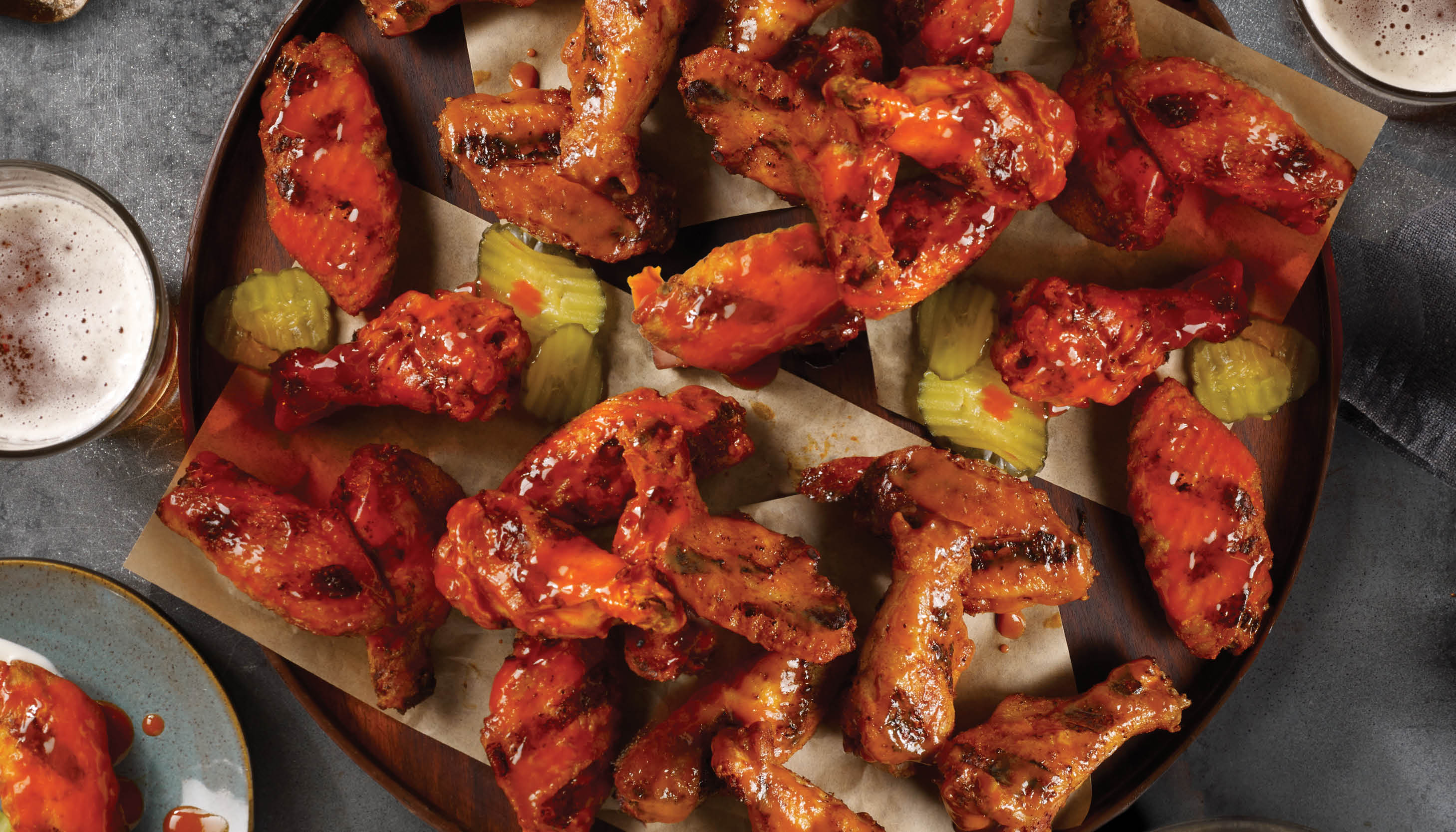 Order 24 Piece Wings food online from Dickey's Barbecue Pit store, Centereach on bringmethat.com