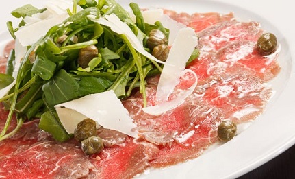 Order Carpaccio food online from Novello Restaurant & Bar store, Boca Raton on bringmethat.com
