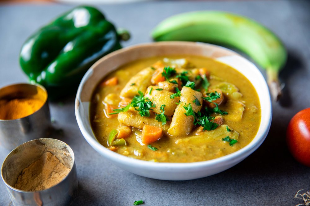 Order Champion Platano Stew (Vegan)  food online from Divine Express Catering store, Brooklyn on bringmethat.com