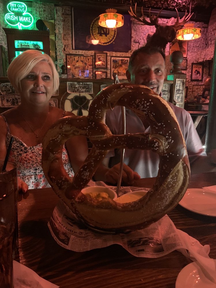 Order Jumbo Pretzel food online from McGuire's Irish Pub of Destin store, Destin on bringmethat.com