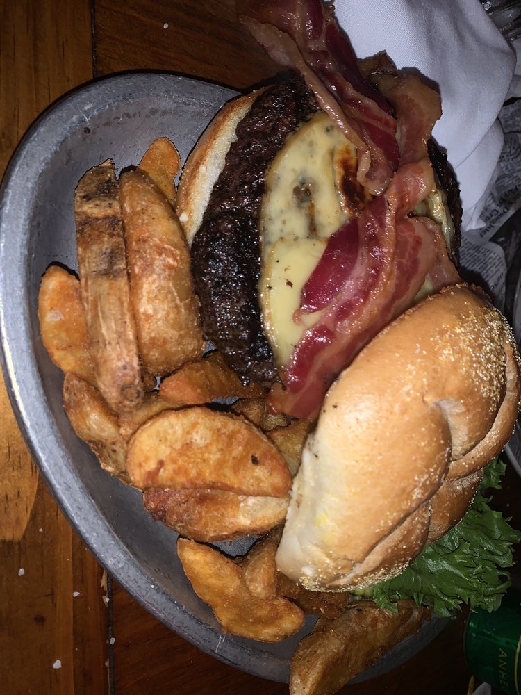 Order Bacon Gouda Burger food online from McGuire's Irish Pub of Destin store, Destin on bringmethat.com