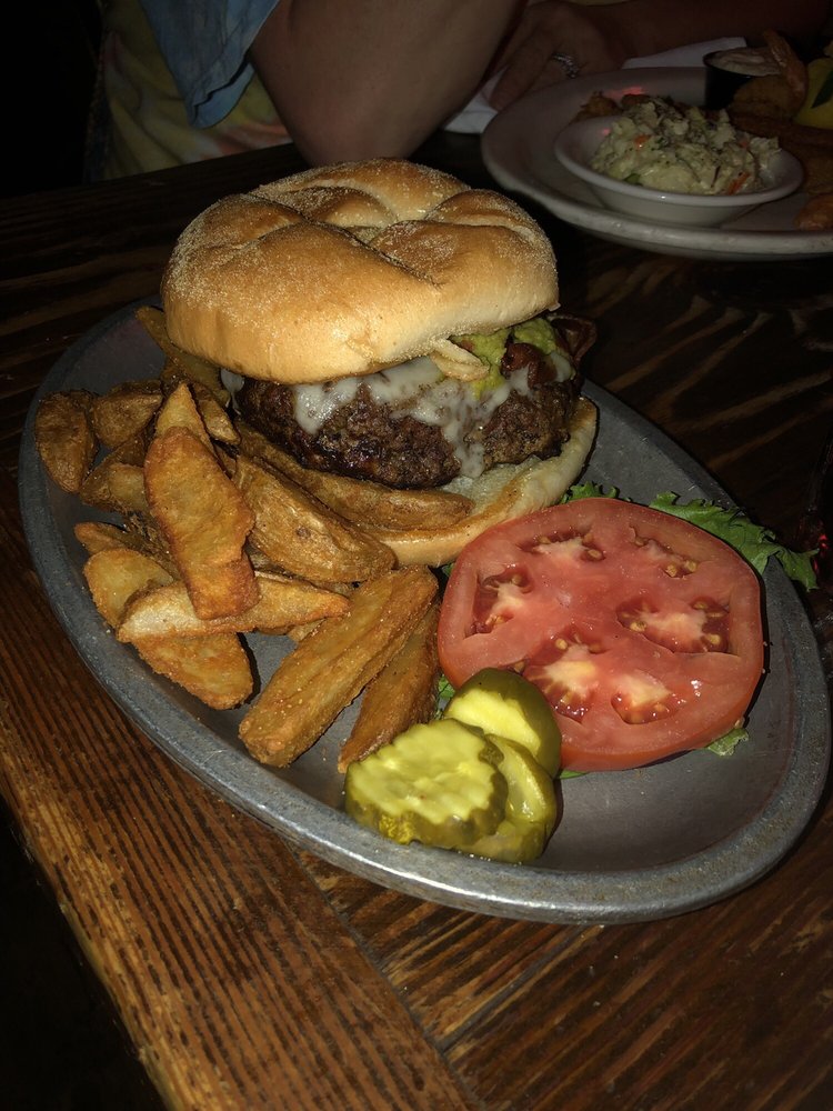 Order Guacarnole and Jack Burger food online from McGuire's Irish Pub of Destin store, Destin on bringmethat.com