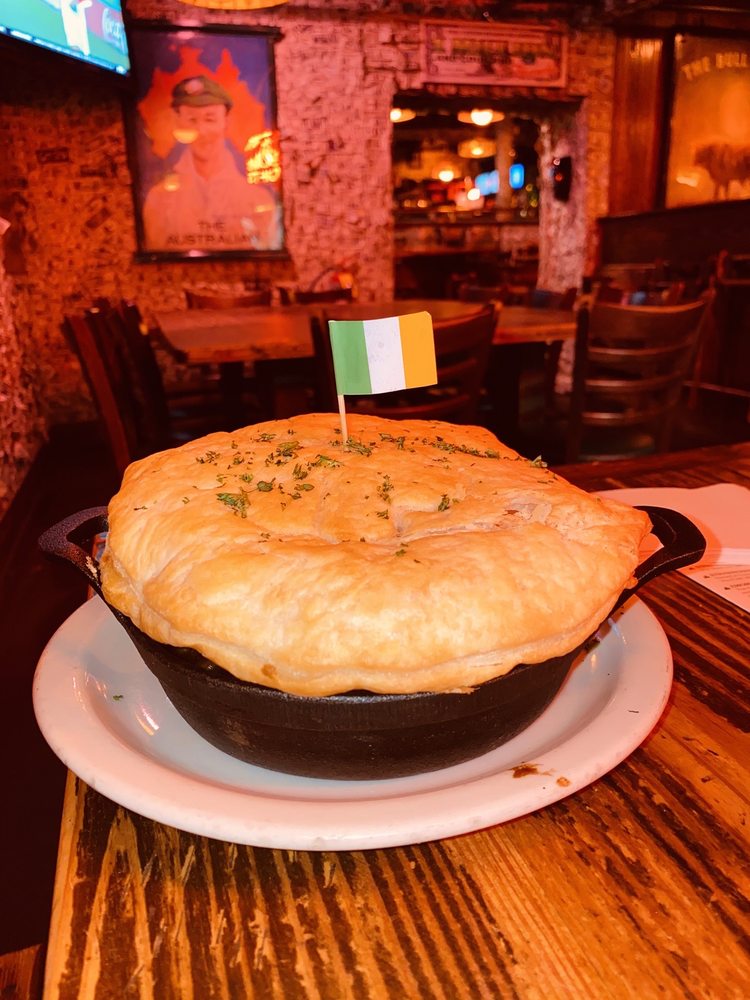 Order Irish Steak and Mushrrom Ple food online from McGuire's Irish Pub of Destin store, Destin on bringmethat.com
