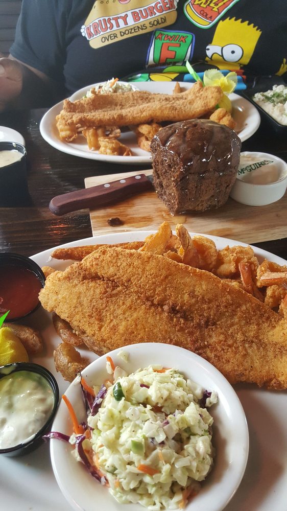 Order Fish and Shrimp food online from McGuire's Irish Pub of Destin store, Destin on bringmethat.com
