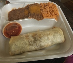 Order Combo Burrito A La Carte food online from Bandito Burrito Co store, Huntsville on bringmethat.com