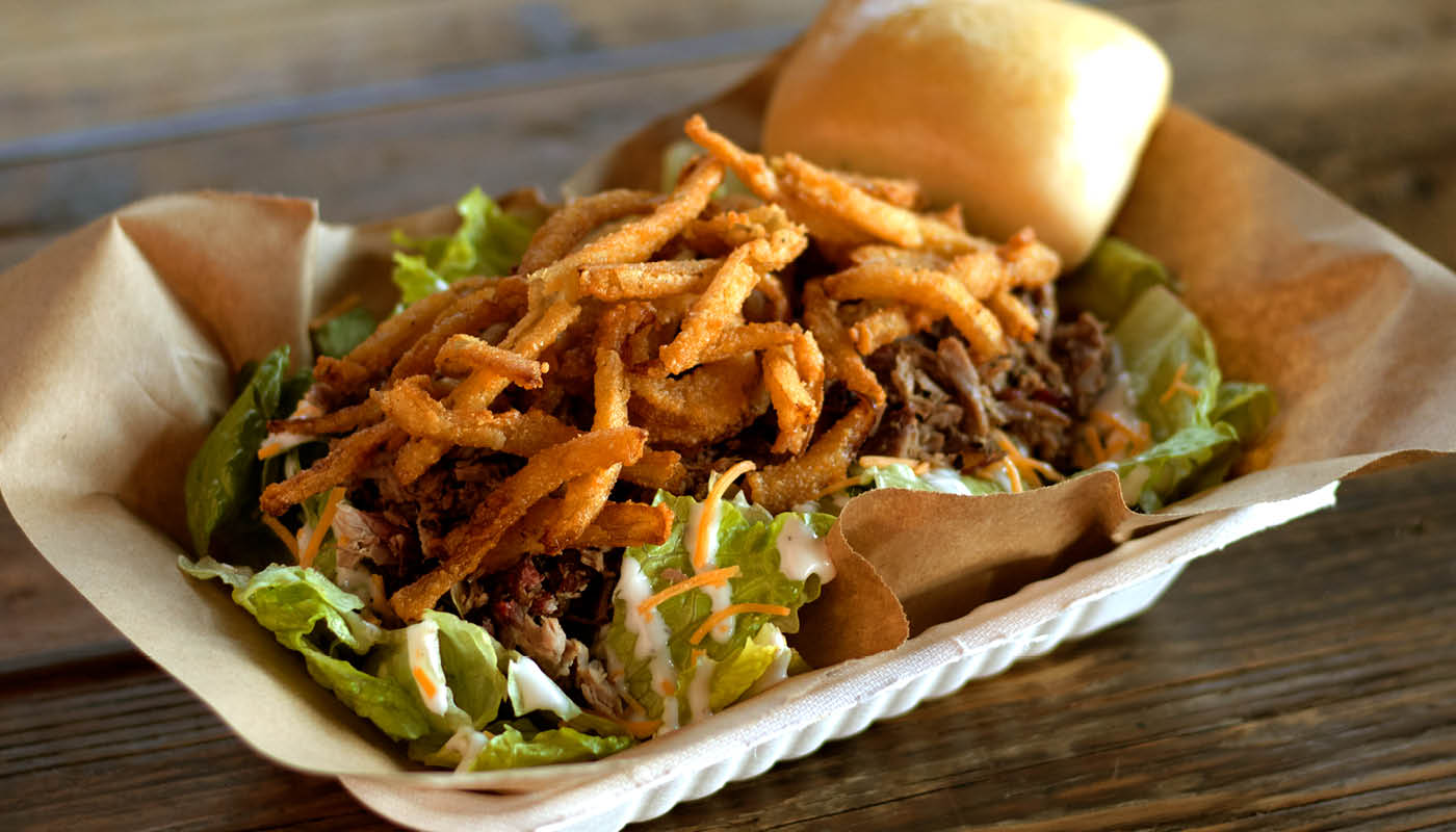 Order Smokehouse Salad food online from Dickey's Barbecue Pit store, Lumberton on bringmethat.com