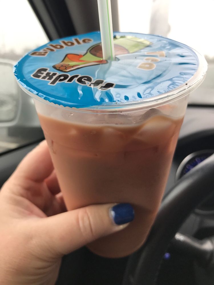 Order Rose Milk Tea Shaker food online from Bubble Tea Express store, Fayetteville on bringmethat.com