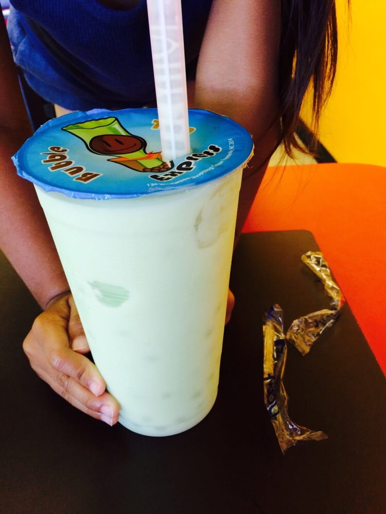 Order Honeydew Snow Bubble Smoothie food online from Bubble Tea Express store, Fayetteville on bringmethat.com