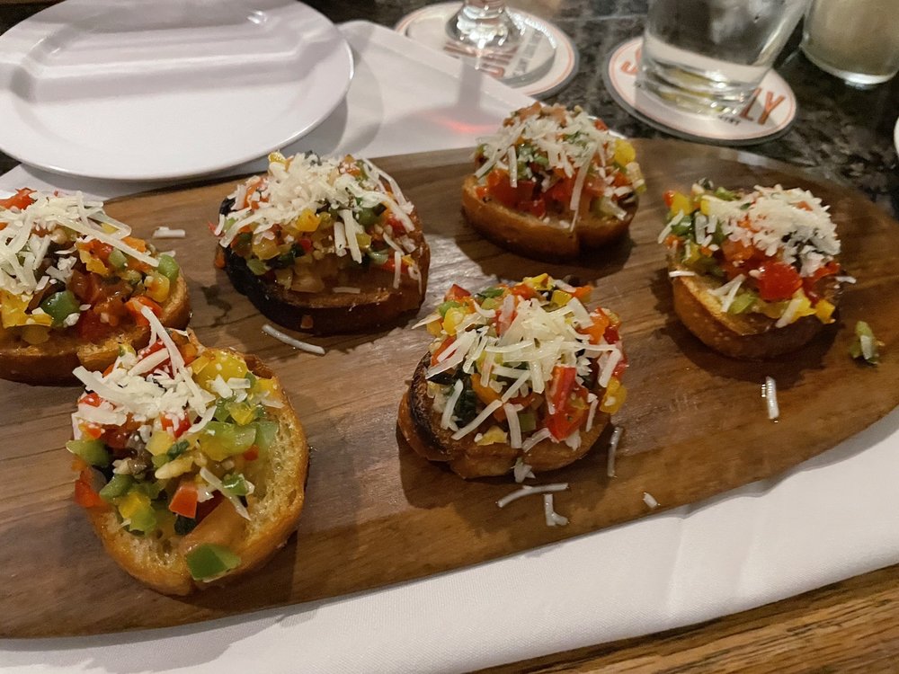 Order Bruschetta food online from Mama’s On The Hill store, St. Louis on bringmethat.com