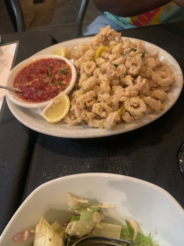 Order Calamari food online from Mama’s On The Hill store, St. Louis on bringmethat.com