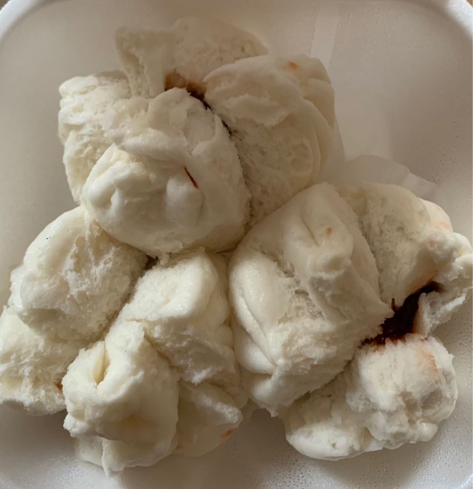 Order D20. BBQ Pork Buns food online from Winsor Dim Sum Cafe & Bar store, Quincy on bringmethat.com