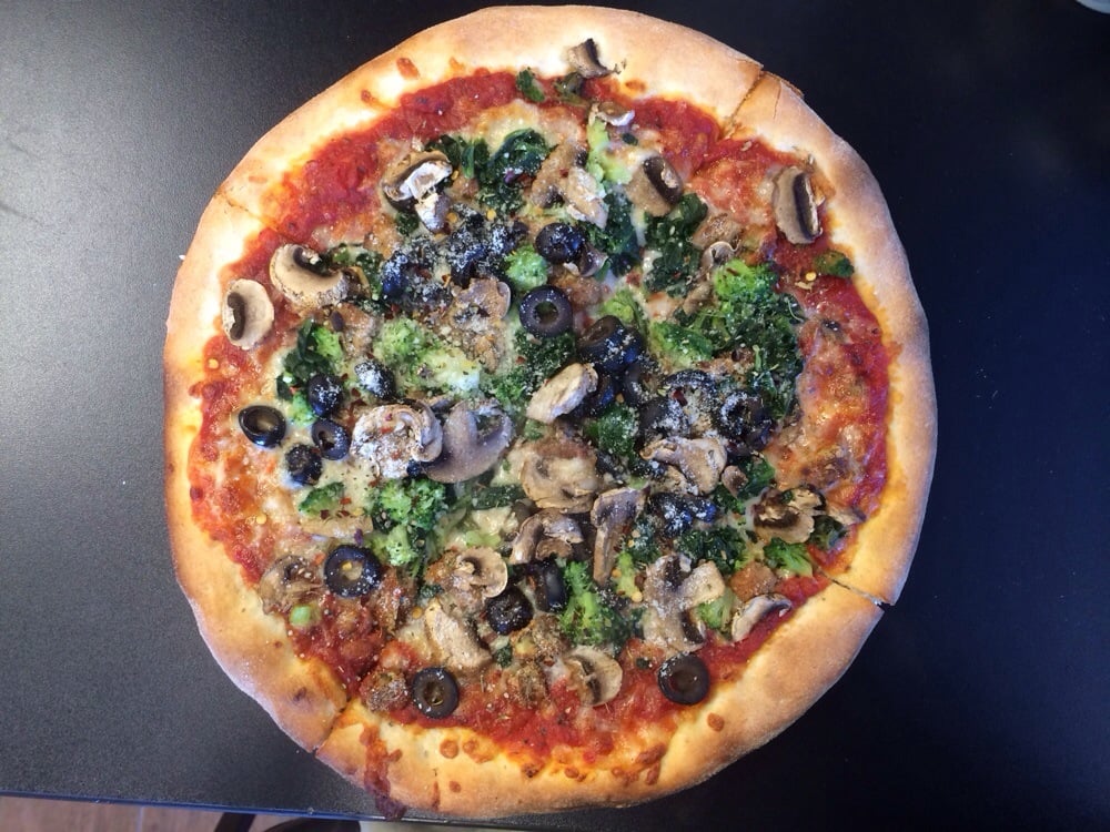 Order Vegetarian Pizza (Small 10") food online from Stella's Pizzeria store, Boca Raton on bringmethat.com