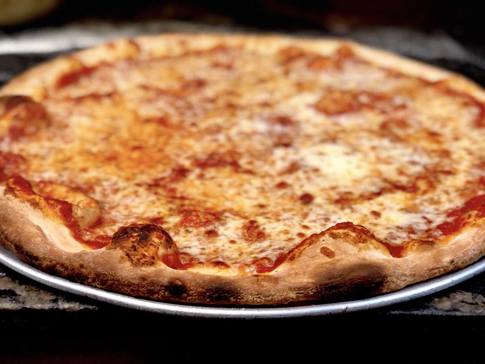 Order Create Your Own Cheese Pizza (Small 10") food online from Stella's Pizzeria store, Boca Raton on bringmethat.com