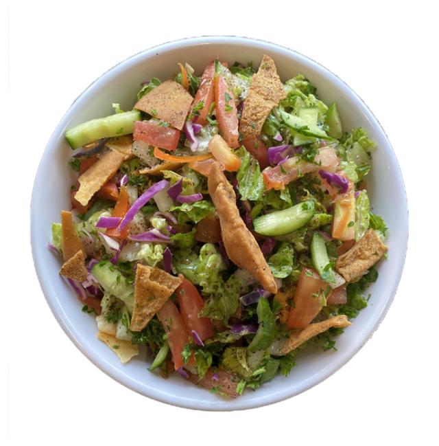 Order Fattoush Salad food online from House of Falafel store, Farmington Hills on bringmethat.com