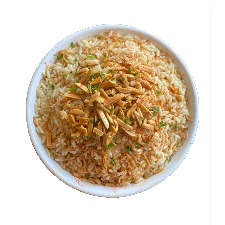 Order Rice with almonds food online from House of Falafel store, Farmington Hills on bringmethat.com