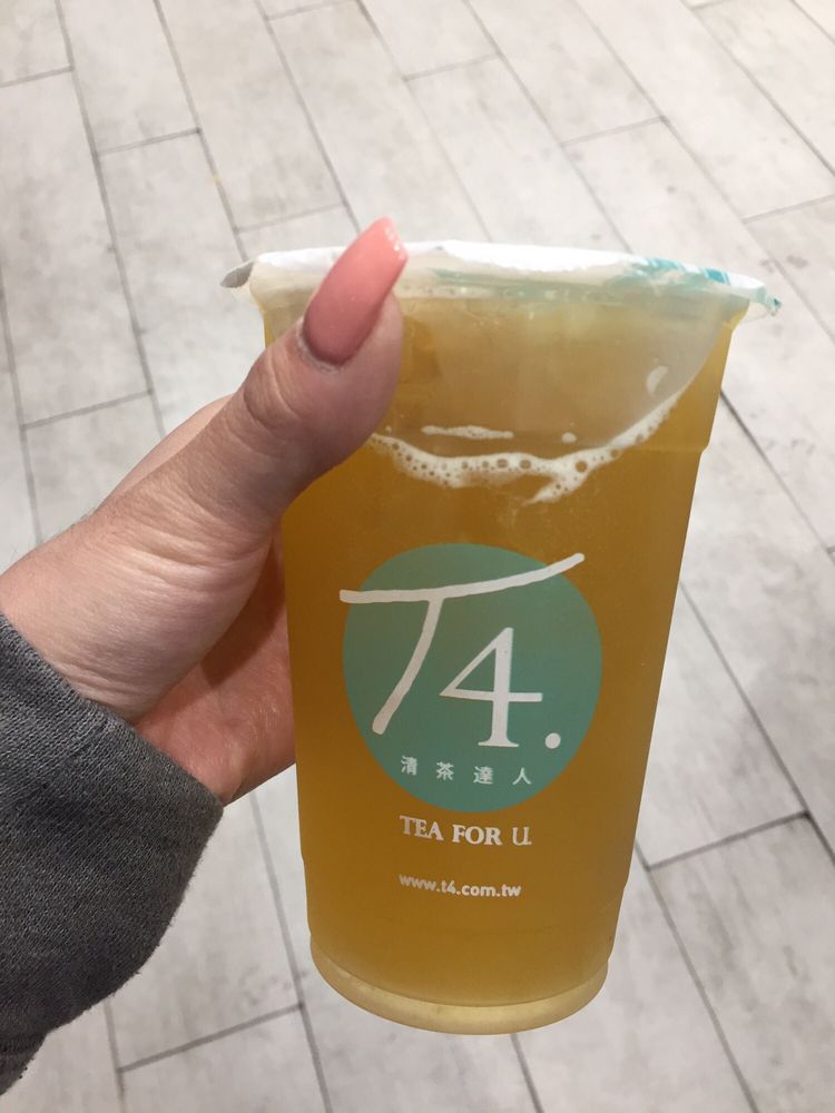 Order Honey Peach Royal Tea food online from T4 store, Millbrae on bringmethat.com