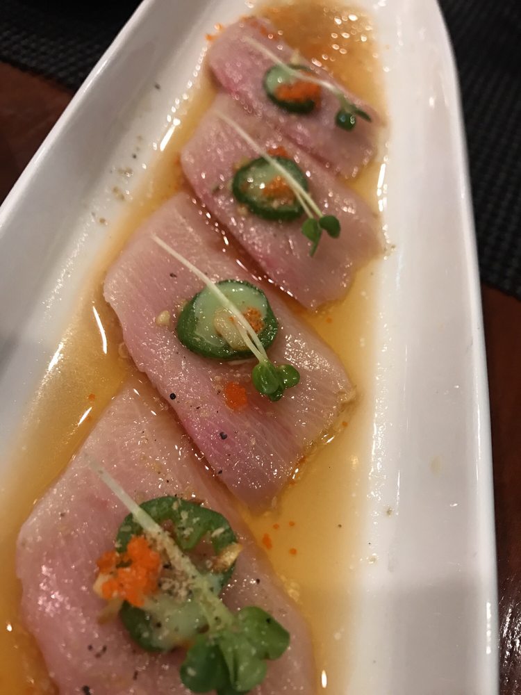 Order 138. Carpaccio food online from Laku Sushi store, Morristown on bringmethat.com