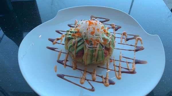 Order Crispy Spicy Tuna food online from Sweet Ginger Asian Bistro & Sushi store, Denver on bringmethat.com