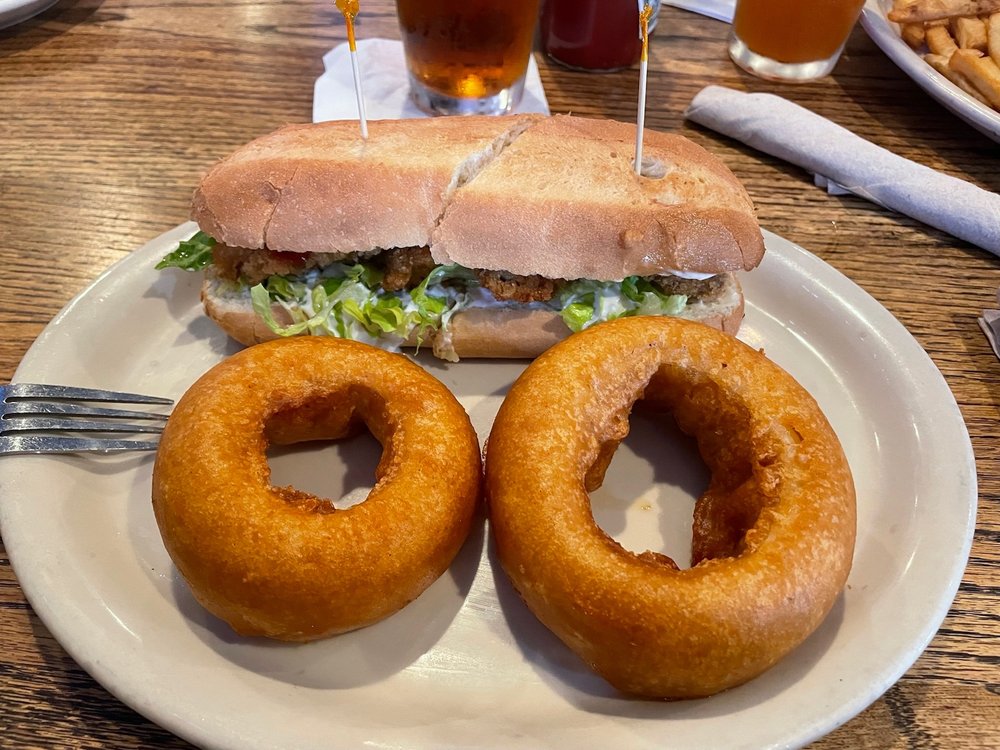 Order Oyster Poboy food online from Padre Island Brewing Co store, South Padre Island on bringmethat.com
