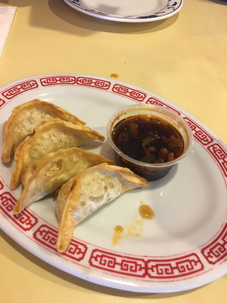 Order Pot Stickers (Dumplings) (6) food online from Golden Bowl store, Sioux City on bringmethat.com