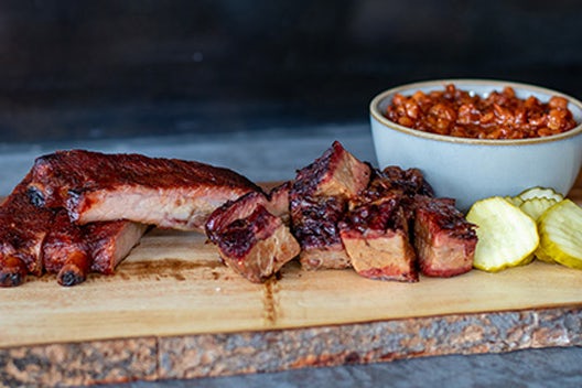 Order KC Combo 2 Meats Dinner food online from Fiorella's Jack Stack Barbecue store, Kansas City on bringmethat.com