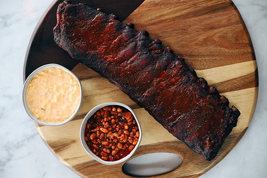 Order Pork Spare Rib Slab Family-Style Dinner food online from Fiorella's Jack Stack Barbecue store, Kansas City on bringmethat.com