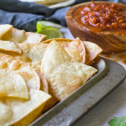 Order Basket Tortilla Chips food online from Kaiser's Kenosha Pizza & Pub store, Kenosha on bringmethat.com