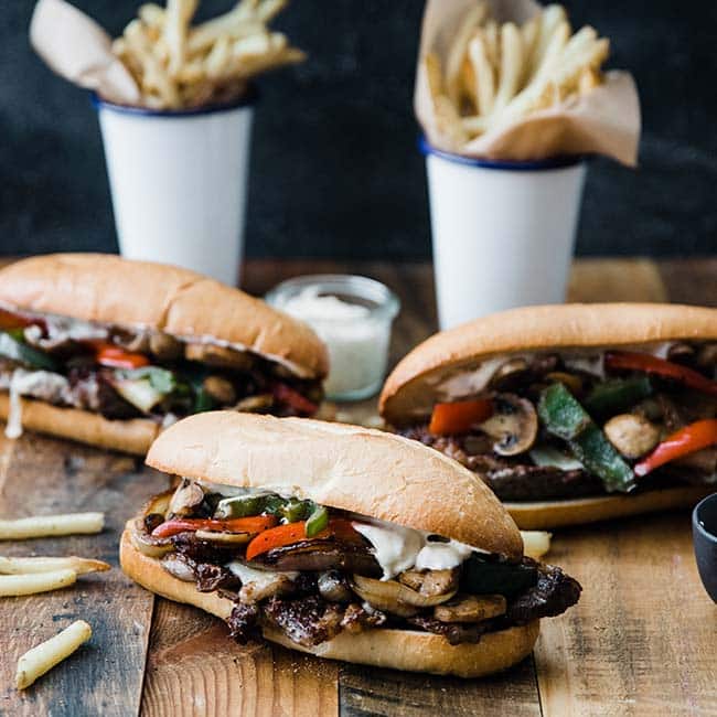 Order  Ribeye Steak Sandwich  food online from Kaiser's Kenosha Pizza & Pub store, Kenosha on bringmethat.com
