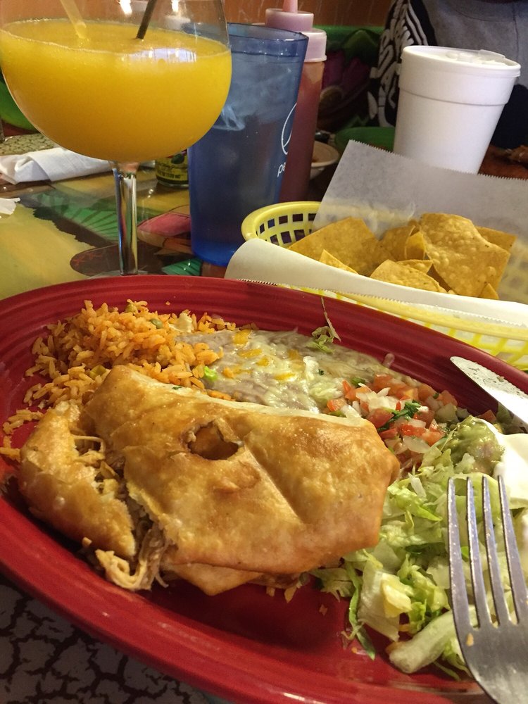 Order Chimichanga food online from El Tequila store, Antigo on bringmethat.com