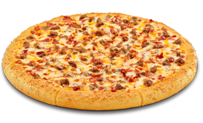 Order Bacon Cheddar Burger  (Junior) food online from Hungry Howies Pizza store, South Bend on bringmethat.com