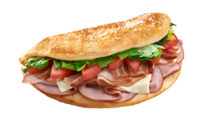 Order Turkey Club (8" Regular) food online from Hungry Howies Pizza store, South Bend on bringmethat.com