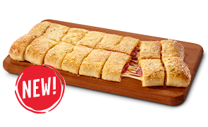 Order Pepperoni Stuffed Howie Bread® food online from Hungry Howies Pizza store, South Bend on bringmethat.com