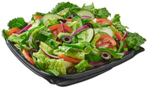 Order Garden (8" Regular) food online from Hungry Howies Pizza store, South Bend on bringmethat.com