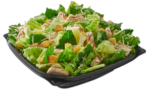 Order Chicken Caesar (8" Regular) food online from Hungry Howies Pizza store, South Bend on bringmethat.com