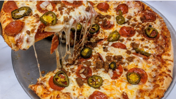 Order Build Your Own Pizza 10" food online from Pizza Sam's store, Midland on bringmethat.com