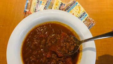 Order Cup Homemade Chili food online from Pizza Sam's store, Midland on bringmethat.com