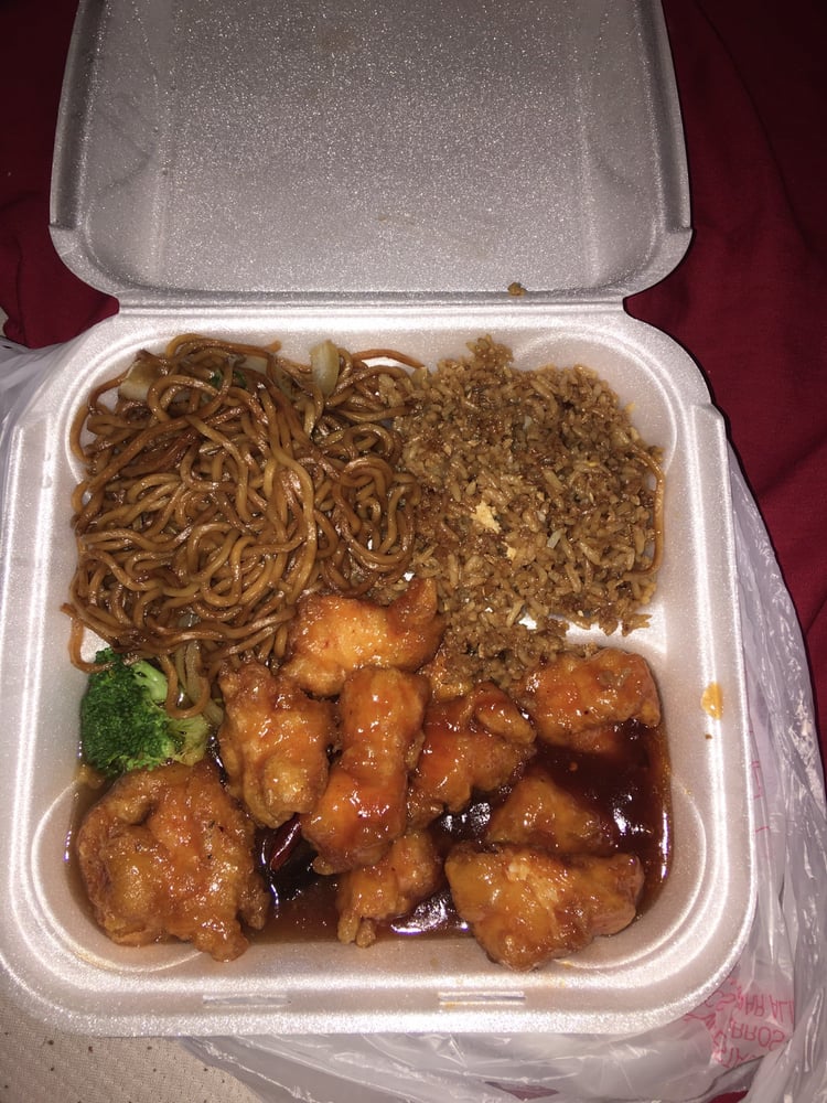 Order 5. General Tso Chicken food online from Happy You Chinese Restaurant store, Keego Harbor on bringmethat.com
