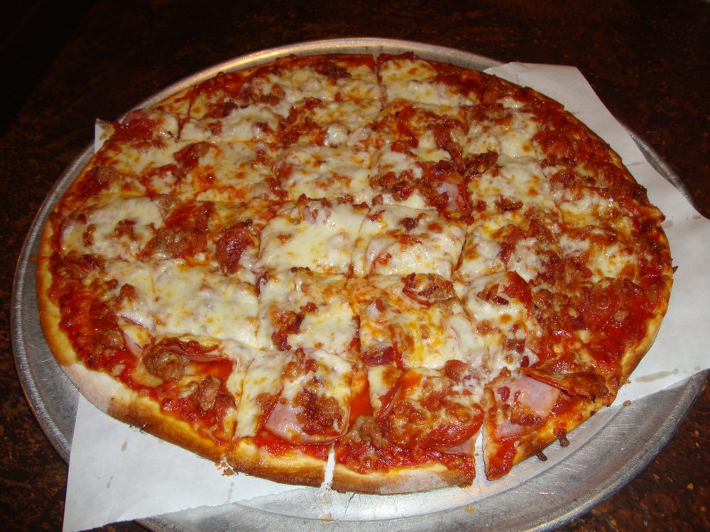 Order Meat Lovers Specialty Pizza (10" Small) food online from Pizza Flame - Coon Rapids store, Coon Rapids on bringmethat.com