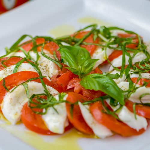 Order Fresh Mozzarella And Tomato Salad food online from Baesler's Market store, Terre Haute on bringmethat.com