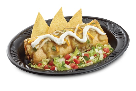 Order Green Chili Pork Chimichanga food online from Taco Time store, Rock Springs on bringmethat.com