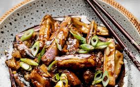 Order Eggplant with Garlic Sauce food online from No. 1 Chinese Restaurant store, Long Beach on bringmethat.com