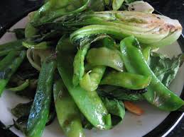 Order Fresh Mushroom, Snow Peas and Bok Choy  food online from No. 1 Chinese Restaurant store, Long Beach on bringmethat.com