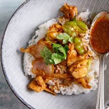 Order Sha Cha Chicken food online from No. 1 Chinese Restaurant store, Long Beach on bringmethat.com