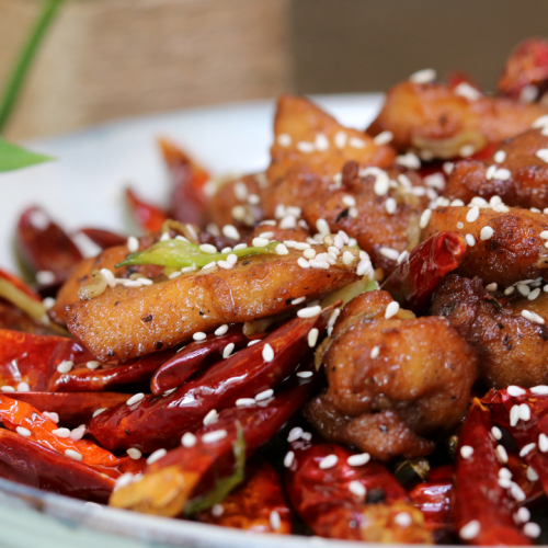 Order Szechuan Chicken food online from No. 1 Chinese Restaurant store, Long Beach on bringmethat.com