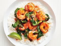 Order  Shrimp with Baby Bok Choy food online from No. 1 Chinese Restaurant store, Long Beach on bringmethat.com