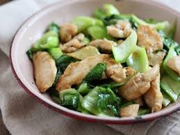 Order Steamed Chicken with Baby Bok Choy food online from No. 1 Chinese Restaurant store, Long Beach on bringmethat.com